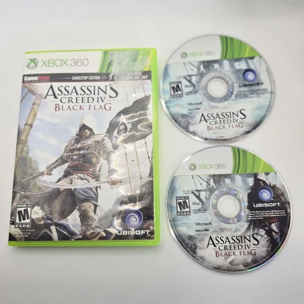 Assassin's Creed IV: Black Flag (Microsoft Xbox 360, 2013)